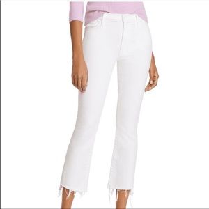 Mother Insider Ankle Fray Stayin Alive